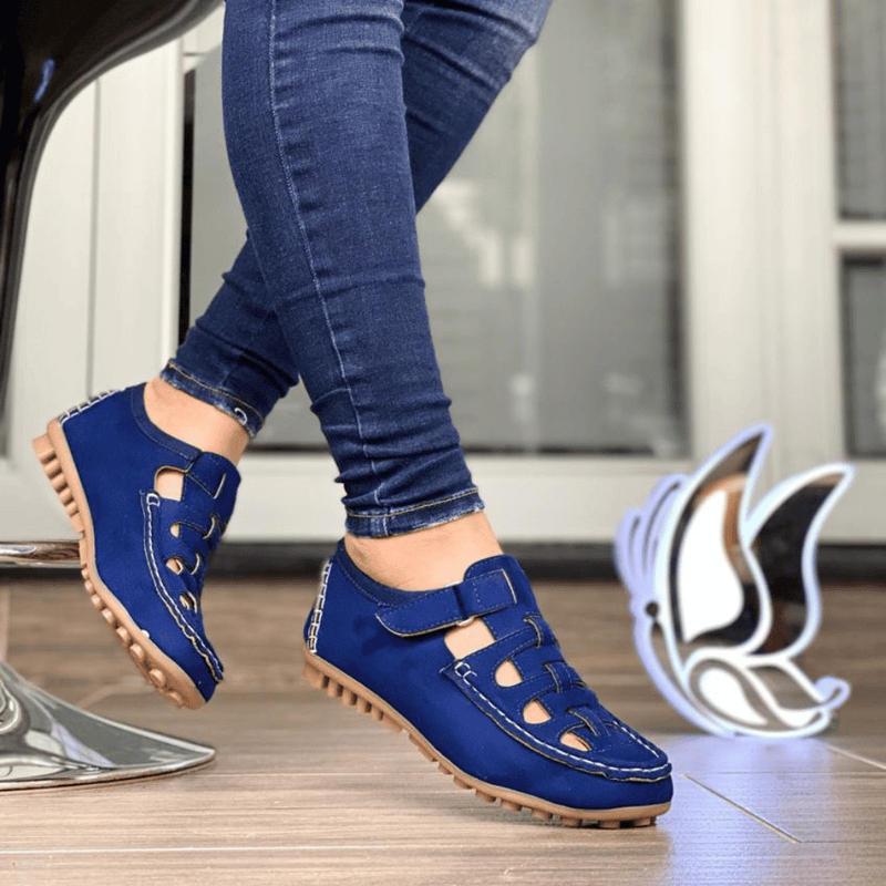 Mocassim de Couro Feminino