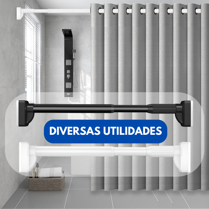 [Compre 2 Leve 4] Varal Multiuso Retrátil - 6Metros de Abertura Cada + Brinde